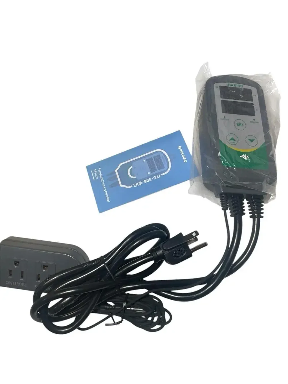 Inkbird ITC-308 Digital Temperature Controller Smart Temperature Sensor Switch - Picture 1 of 3